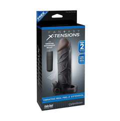 Vibrating 2" Real Feel Black - comprar online