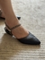 Mule Scarpin Cristais Black na internet