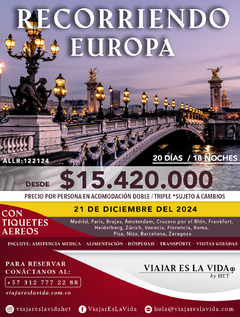 RECORRIENDO EUROPA DICIEMBRE