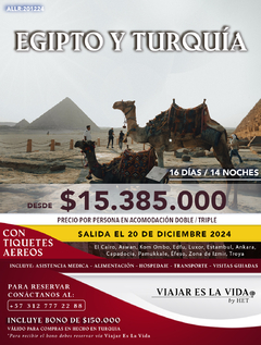 EGIPTO & TURQUÍA DICIEMBRE