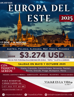 EUROPA DEL ESTE 2025 MAYO - JUNIO (17D 16N) AK:051025