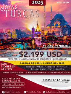 JOYAS TURCAS CON IBERIA Y PEGASUS ABRIL A JUNIO (11D 9N) MTC:28544