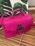 Bag pink com pedrarias - comprar online