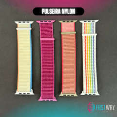 Kit 5 Pulseiras 42/44/45/49mm (você escolhe modelo e cor no whatsapp da loja) - Fastway Shopp