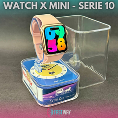 Watch X MINI Série 10 - 41mm + 8 Brindes na internet