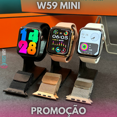 LANÇAMENTO 2024 - Iwo 17 Pro Mini Séries 9 - W59 Mini - 41mm + 3 Brindes