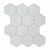 MURESCO CERAMICO HEXAGONAL AUTOADHESIVO BLANCO