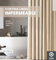 Cortina Baño Linen 1.80x 1.80 m en internet