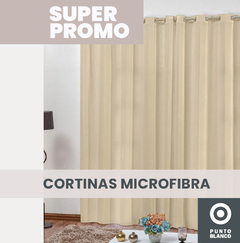 Cortinas de Microfibra 1.30 x 1.90 m