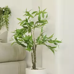 Planta Decorativa Artificial Ficus 1 metro de altura