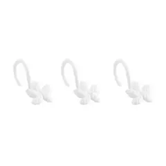 Ganchos para cortina de baño (plasticos) - comprar online