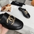 Sapato Mule CHANEL Bege ou Preto - comprar online