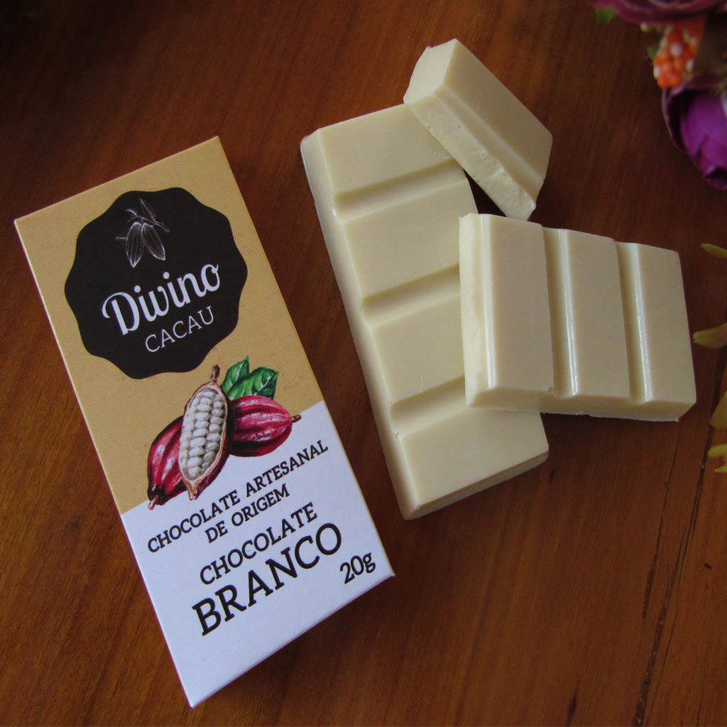 Chocolate Branco - 20g - Comprar em Divino Cacau