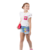 T-Shirt em Malha Com Bolso em Crochet 831166 - Lo Petit Kids