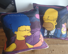 Almohadon combinado Los Simpson 01