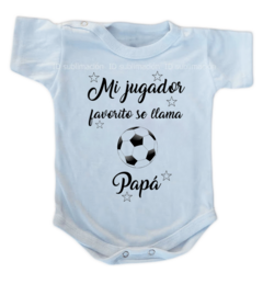 Body de bebé Mi jugador favorito