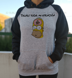 Buzo unisex Los Simpson tienes toda mi atención - comprar online