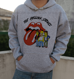 Buzo unisex Los Simpson Rolling Stones - comprar online