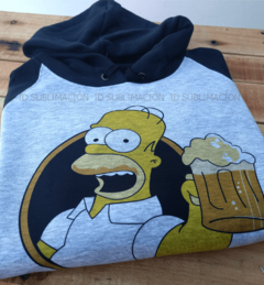 Buzo unisex Los Simpson cerveza en internet