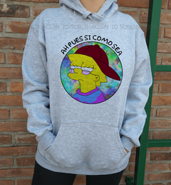 Buzo unisex Los Simpson lisa ah pues si como sea - comprar online