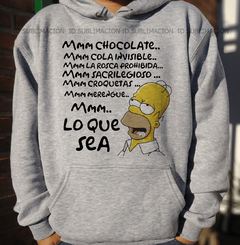 Buzo unisex Los Simpson mm lo que sea - comprar online