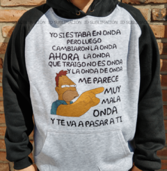 Buzo unisex Los Simpson Abuelo - comprar online