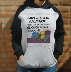 Buzo unisex Los Simpson El coco está en la casa - comprar online