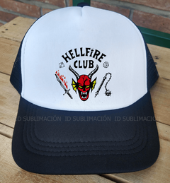 Gorra trucker stranger things hellfire club - comprar online