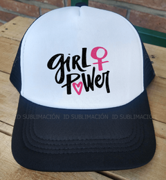 Gorra trucker girl power