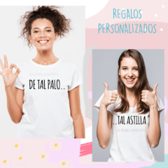 Remeras combinadas día de la madre en internet