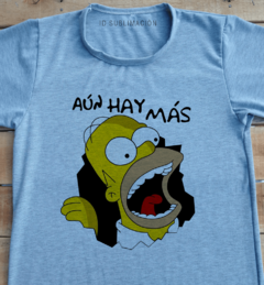 Remera unisex Aún hay más Los Simpson en internet