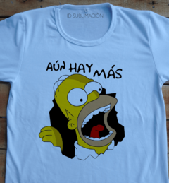 Remera unisex Aún hay más Los Simpson - comprar online