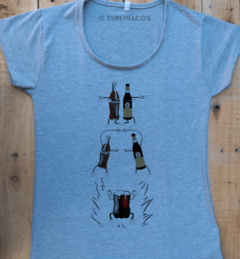 Remera de mujer fernet fusión en internet