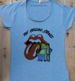 Remera de mujer Los Simpson Rolling Stones en internet