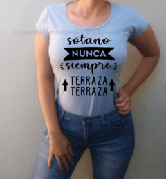 Remera de mujer siempre terraza - comprar online