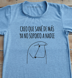 Remera unisex creo que sané demás - comprar online