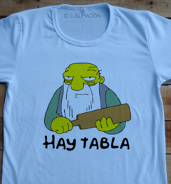 Remera unisex Los Simpson Hay tabla - comprar online