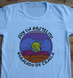 Remera unisex Soy un Pastelito Los Simpson - comprar online