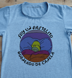 Remera unisex Soy un Pastelito Los Simpson