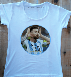 Remera de mujer Messi - comprar online