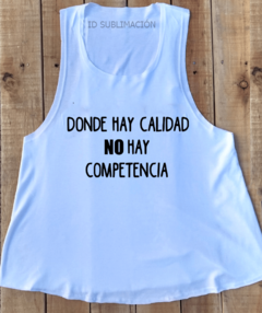 Sudadera donde hay calidad no hay competencia - comprar online