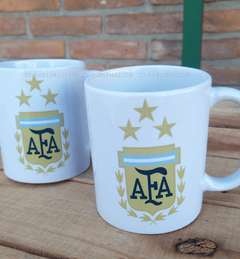 Taza AFA tres estrellas - comprar online