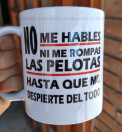 Taza No me hables - comprar online