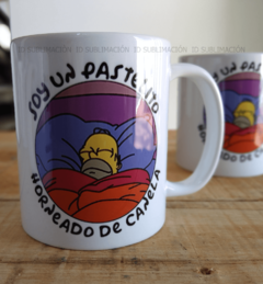 Taza Los Simpson soy un pastelito - comprar online