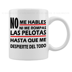 Taza No me hables