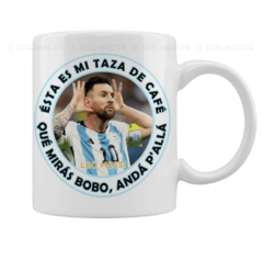 Taza Messi esta es mi taza de cafe