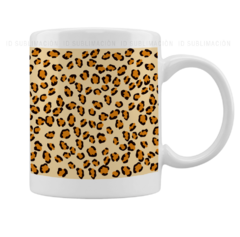 Taza animal print personalizada con nombre - comprar online