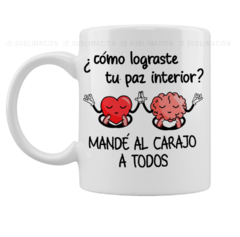 Taza como lograste la paz interior