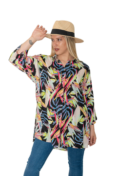 CAMISA FLORIPA MANGA 3/4