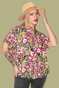 CAMISA SAFARI - BLACKMAPA